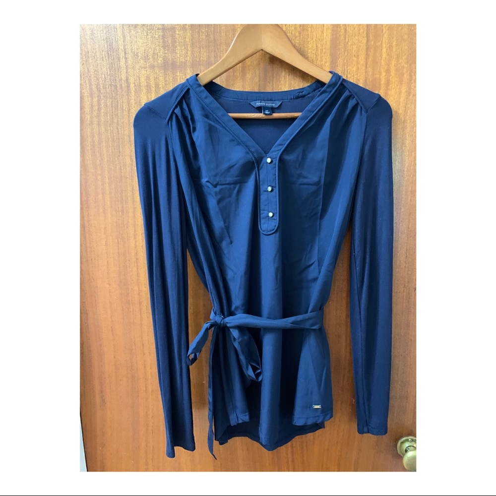 Tommy Hilfiger Tie Waist Blouse